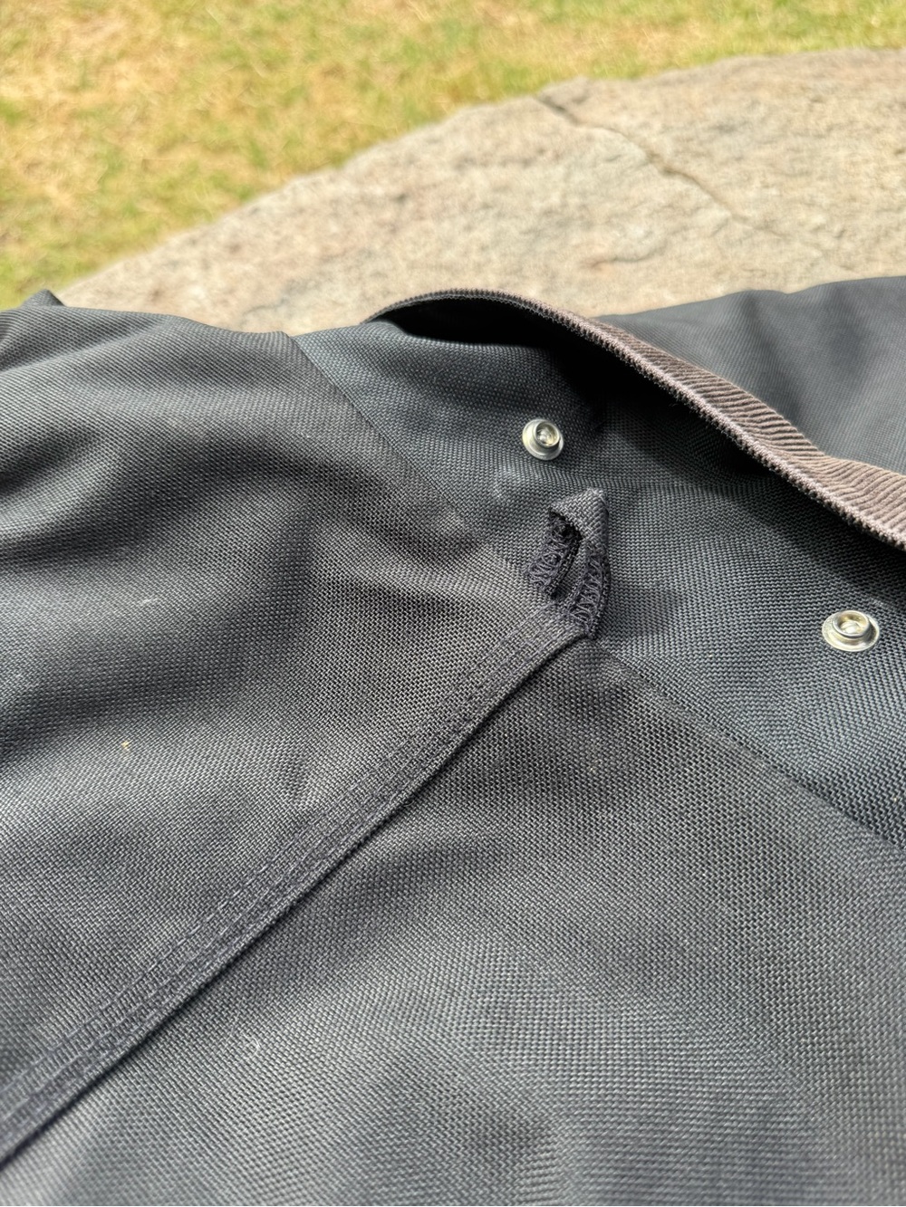 Vintage Carhartt Black Duck Blanket Lined J01 Detroit Work Jacket 2XL US - Picture 5 of 11